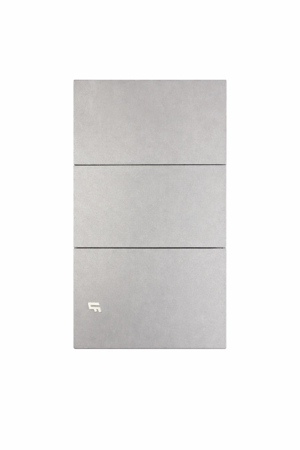 Apagador Triple Invisible Gris Unifer